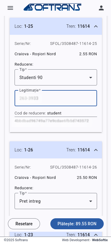 Softrans Reservations screenshot 5