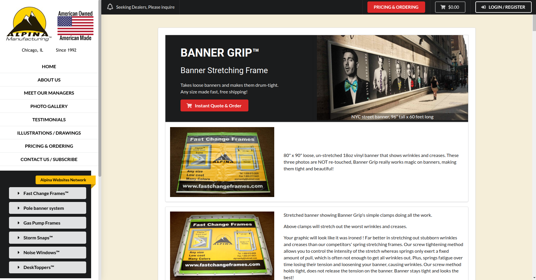 Banner Grip