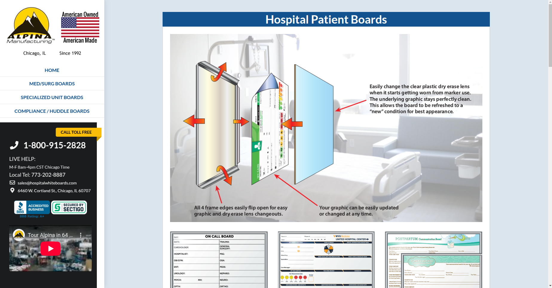 Hospital Patient Boards